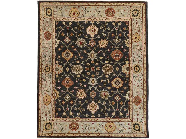 Carrington CHARCOAL/LIGHT BLUE Rug