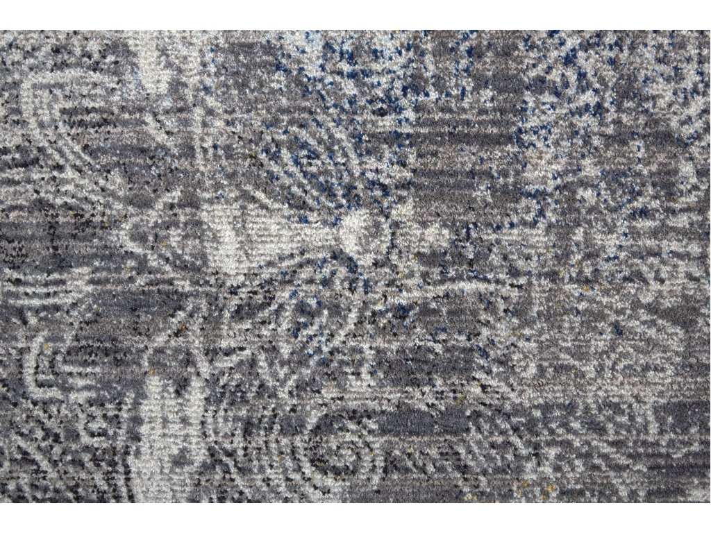 Bellini Transitional Damask, Taupe/Blue/Ivory, 9'-2" x 12'-4" Area Rug - image 4
