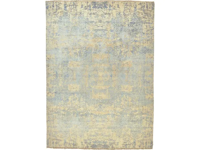 Doshi WHITE/LIGHT BLUE Rug