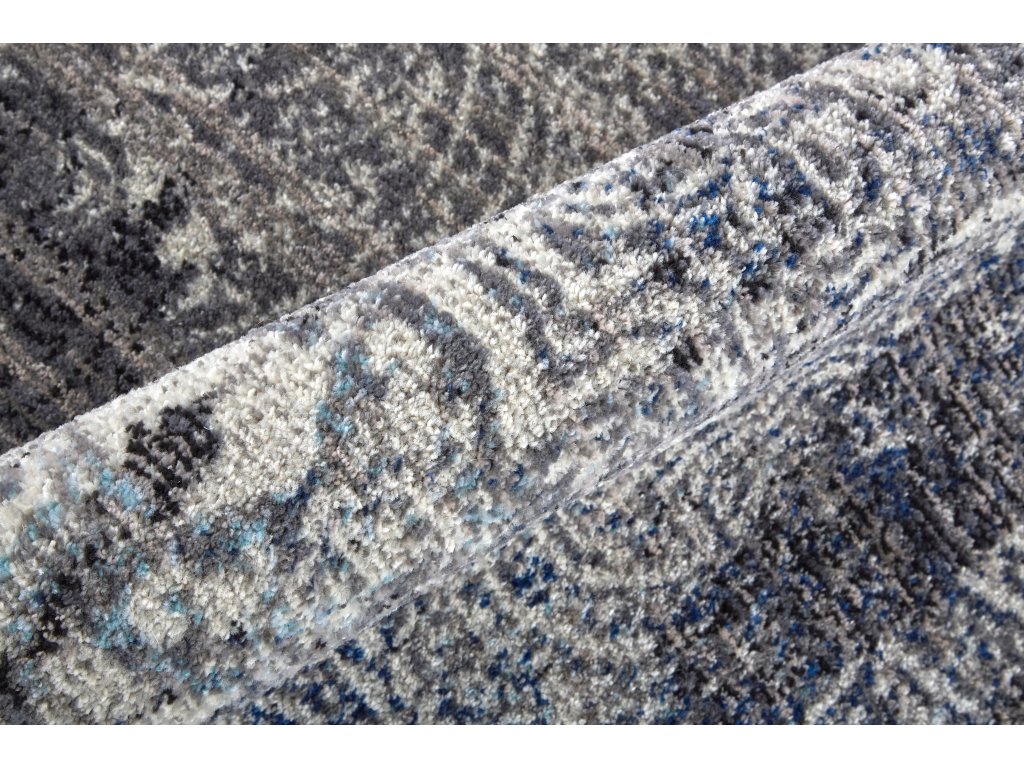 Bellini Transitional Damask, Taupe/Blue/Ivory, 9'-2" x 12'-4" Area Rug - image 6
