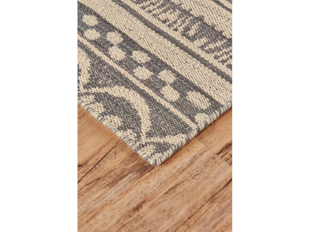 Leon Transitional Southwestern, Gray/Tan, 8' x 11' Area Rug - image 2