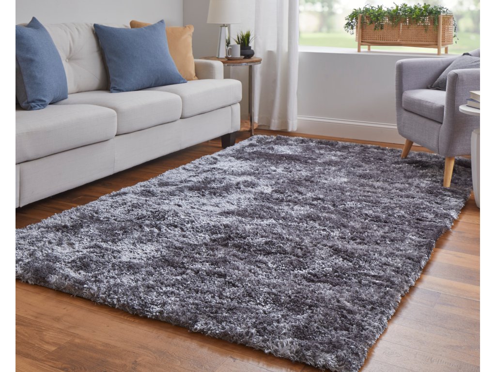 Blunham Modern Solid, Gray, 1'-8" x 2'-10" Accent Rug - image 2