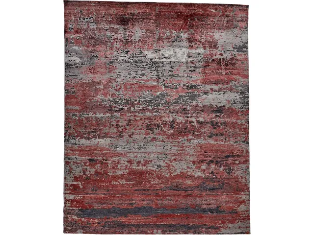 Gemma MAROON/CHARCOAL Rug