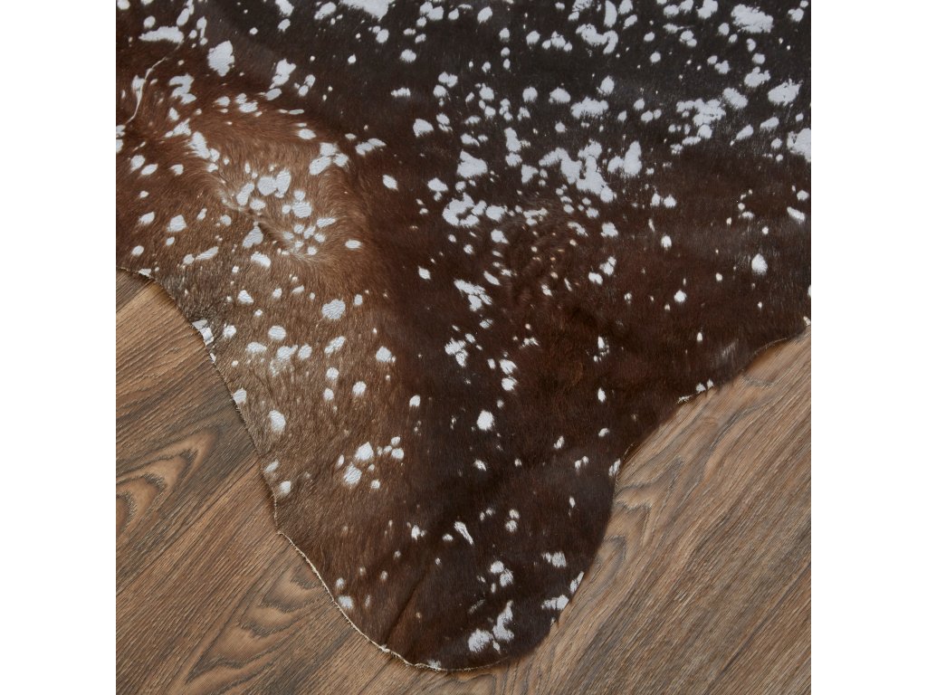 Ellyse Transitional Animal Print, Silver/Brown, Large Shaped Rug - image 3