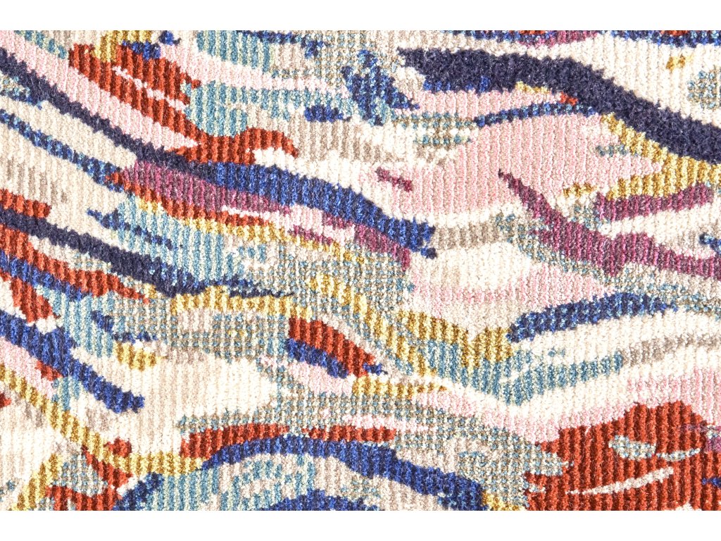 Torina Modern Abstract, Blue/Purple/Ivory, 9'-6" x 12'-7" Area Rug - image 4