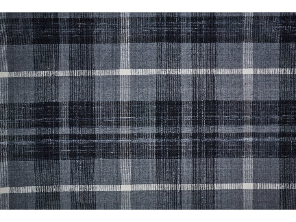 Crosby Transitional Plaid, Black/Gray/White, 2' x 3' Accent Rug - image 4