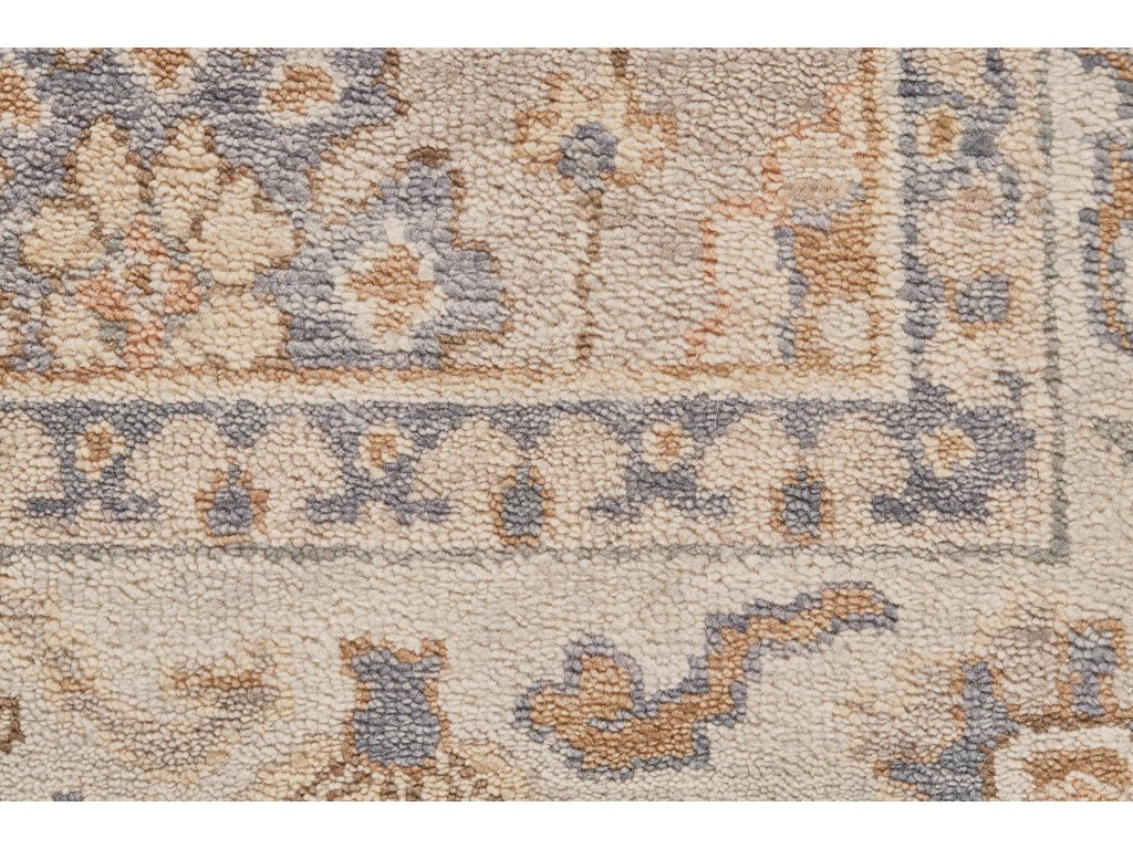 Anders Traditional Oriental, Gray/Ivory/Taupe, 2' x 3' Accent Rug - image 3