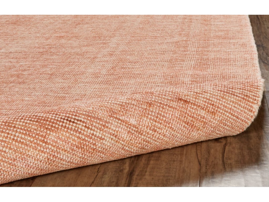 Burke Modern Abstract, Orange/Pink/Tan, 2' x 3' Accent Rug - image 7