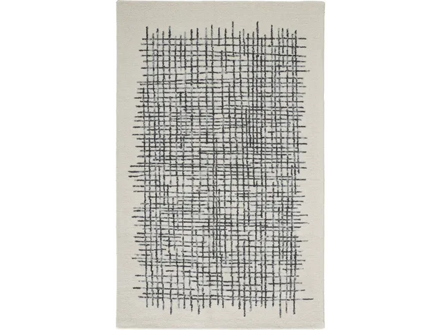 Maddox IVORY/CHARCOAL Rug