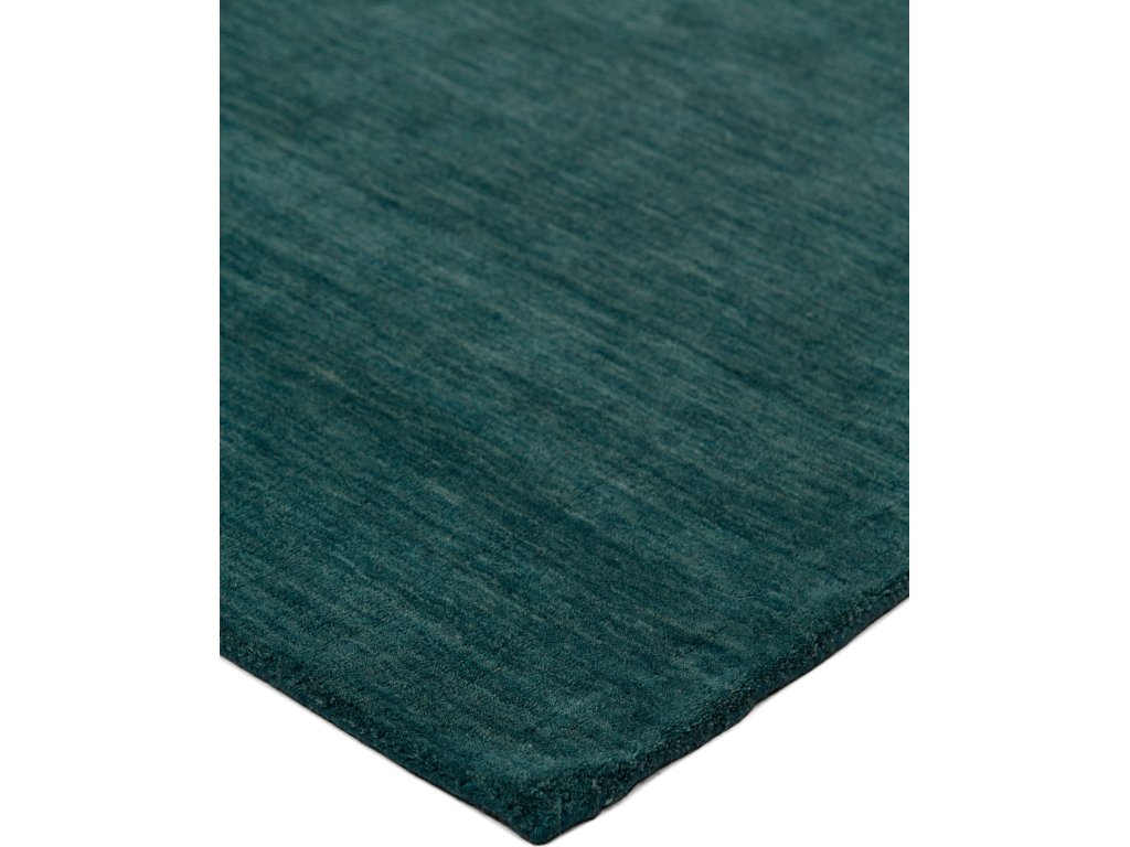 Luna Modern Solid, Green/Blue, 8' x 11' Area Rug - image 2