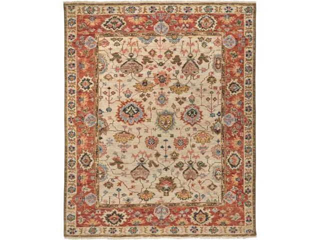 Carrington BEIGE/RUST Rug