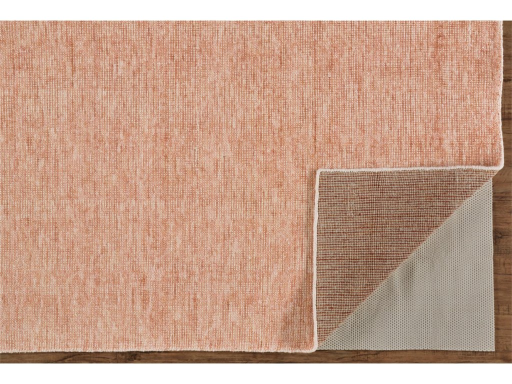 Burke Modern Abstract, Orange/Pink/Tan, 2' x 3' Accent Rug - image 3