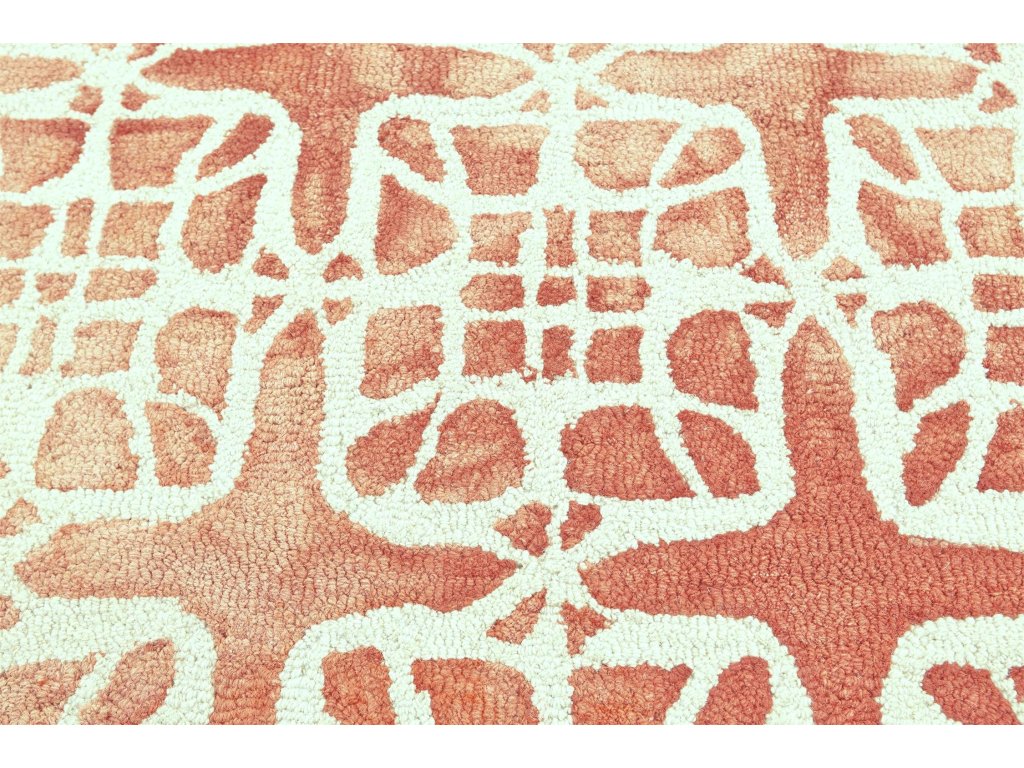 Lorrain Modern Geometric, Pink/Ivory, 2' x 3' Accent Rug - image 4