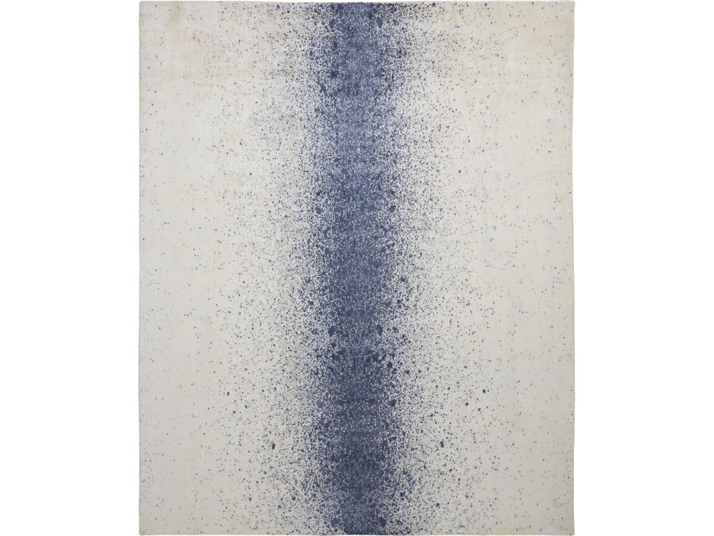 Grier Modern Gradient and Ombre, Ivory/Blue/Gray, 8' x 10' Area Rug - main image