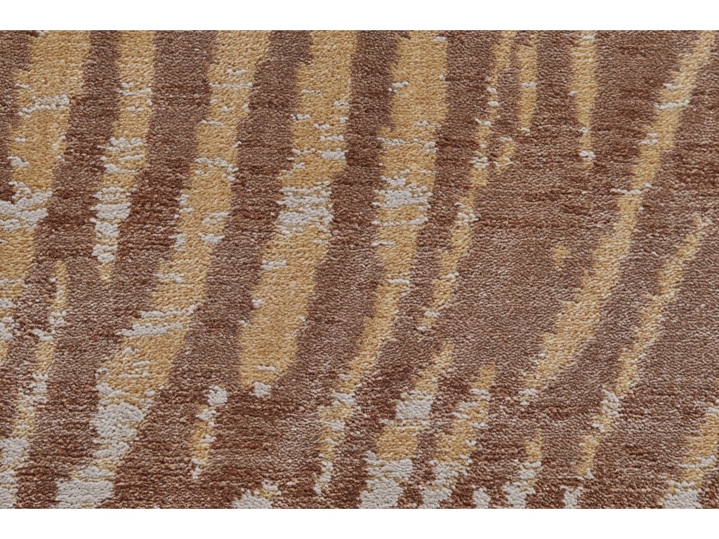 Cannes Transitional Animal Print, Brown/Tan, 8' x 8' Round Rug - image 2