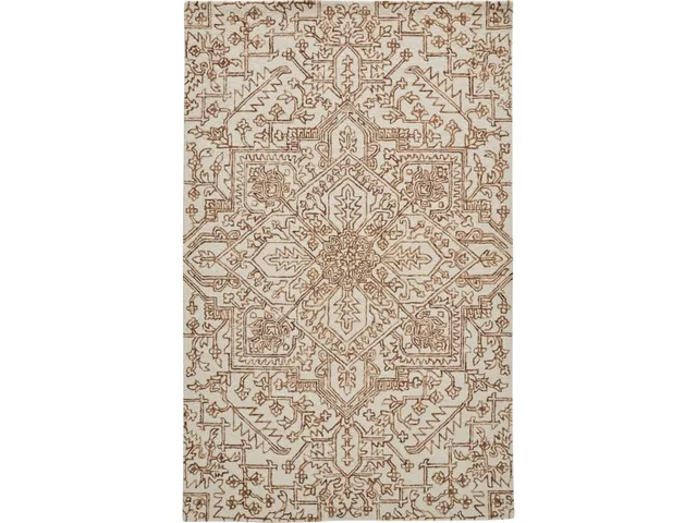 Belfort IVORY/BROWN Rug