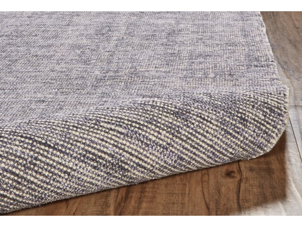 Burke Modern Abstract, Blue/Gray, 9'-6" x 13'-6" Area Rug - image 7