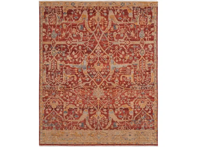 Ronin RED/GOLD Rug