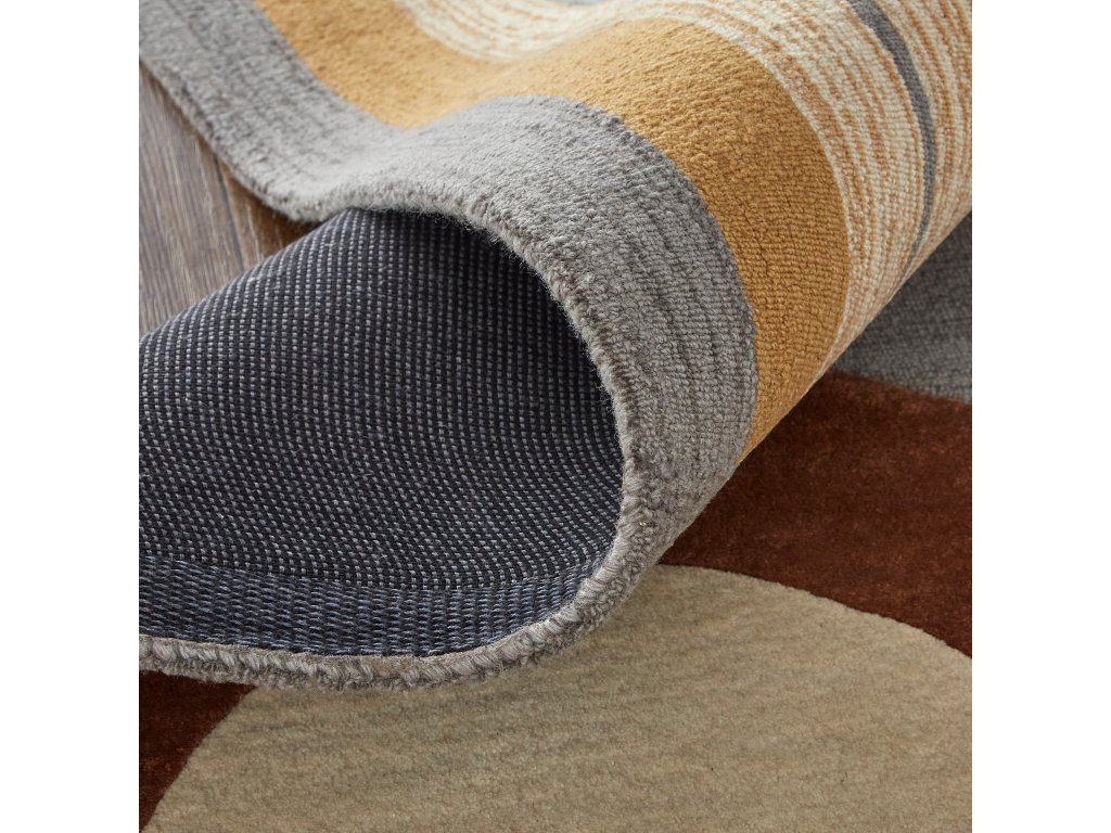 Nash Modern Geometric, Tan/Brown/Gray, 5' x 8' Area Rug - image 6