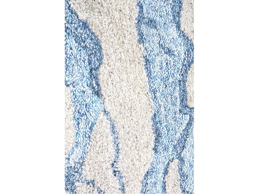 Cosmo Transitional Watercolor, Blue/Green/Ivory, 7'-3" x 9'-3" Area Rug - main image