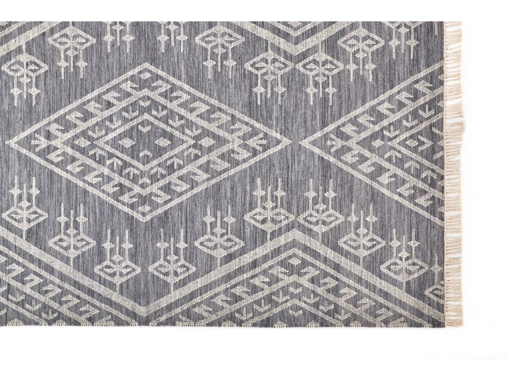 Darian Modern Solid, Black, 5' x 8' Area Rug - image 8