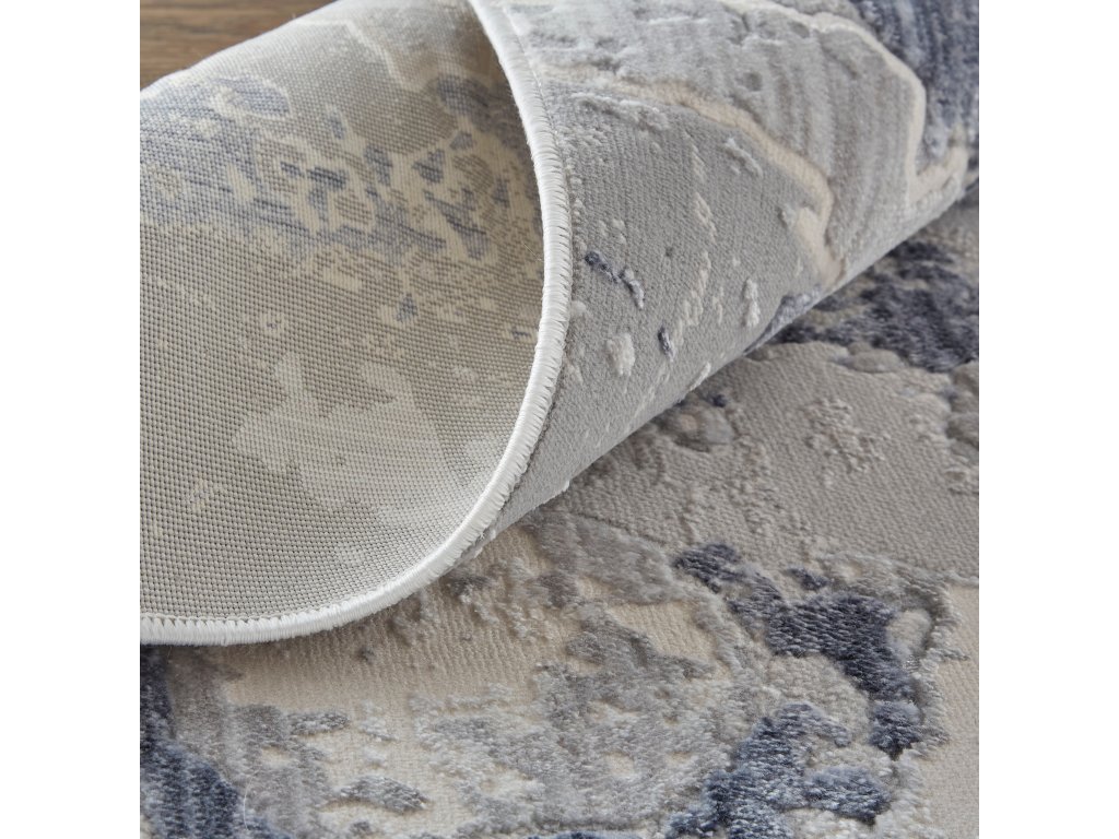 Ellyse Transitional Animal Print, Silver/Brown, Large Shaped Rug - image 7