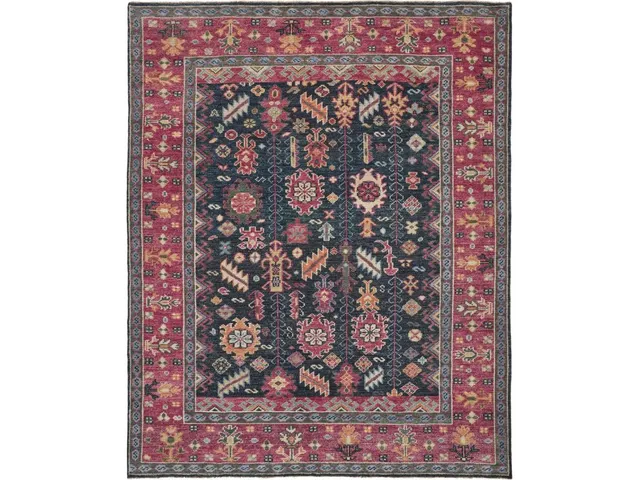 Piraj BLUE/RED Rug