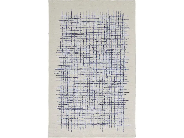 Maddox IVORY/NAVY Rug