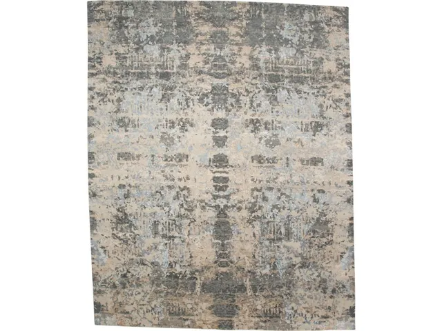 Adira Modern Distressed, Taupe/Tan/Ivory, 7'-9" x 9'-9" Area Rug