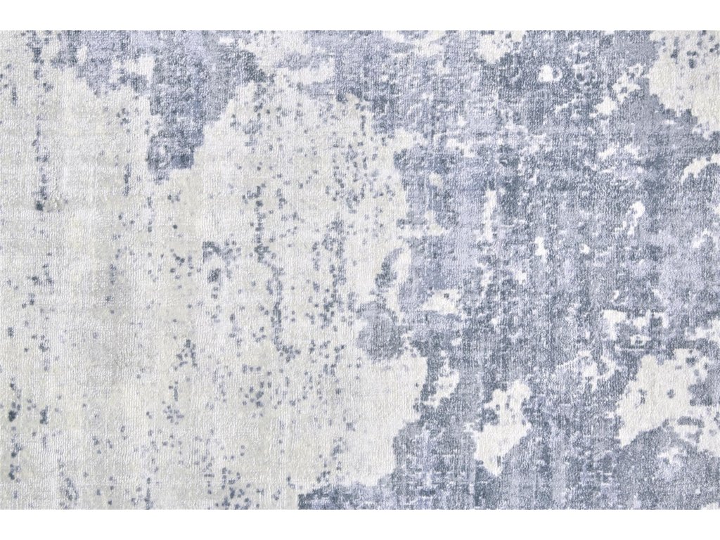 Emory Modern Abstract, Blue/Gray/Ivory, 2' x 3' Accent Rug - image 4