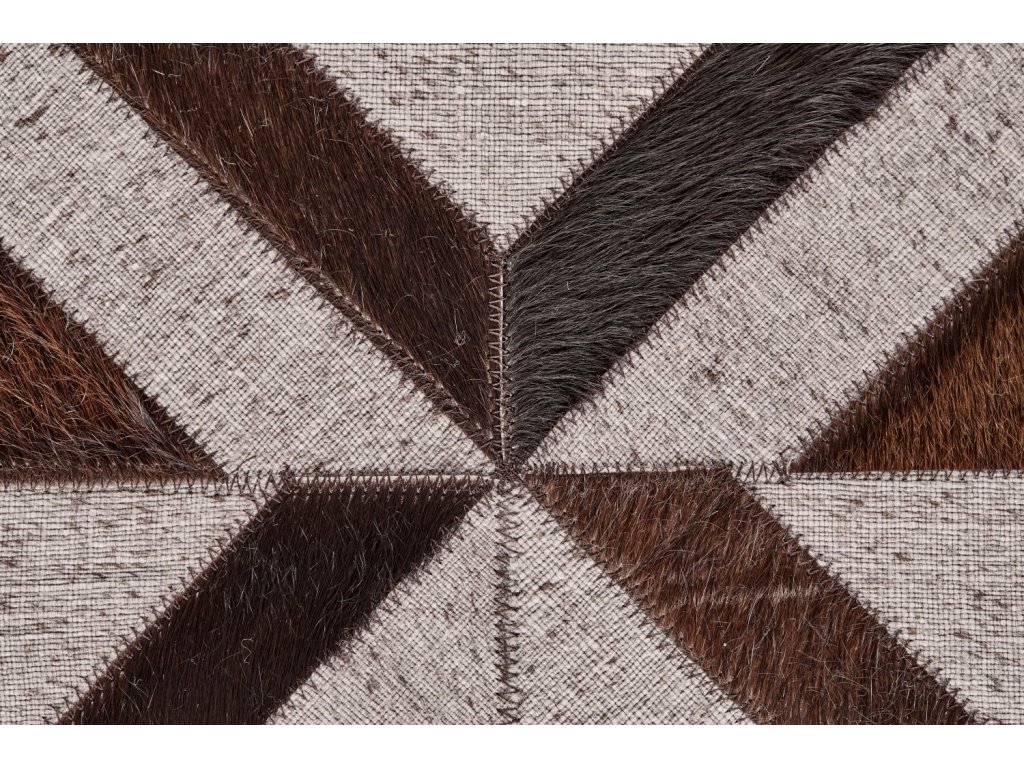 Fannin Transitional Geometric, Brown/Gray/Taupe, 2' x 3' Accent Rug - image 3