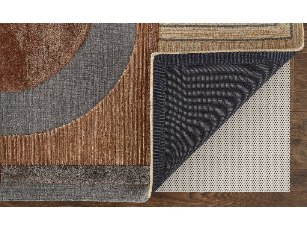 Nash Modern Geometric, Tan/Brown/Gray, 5' x 8' Area Rug - image 3