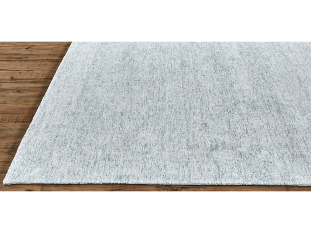 Zaria Transitional Abstract, Blue/White, 5' x 8' Area Rug - image 6
