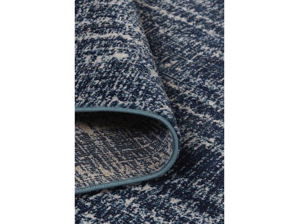 Remmy Transitional Solid, Blue/Ivory, 10' x 13'-2" Area Rug - image 5