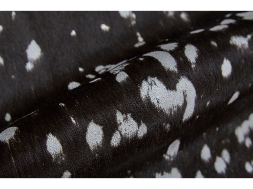 Ellyse Transitional Animal Print, Silver/Brown, Large Shaped Rug - image 5