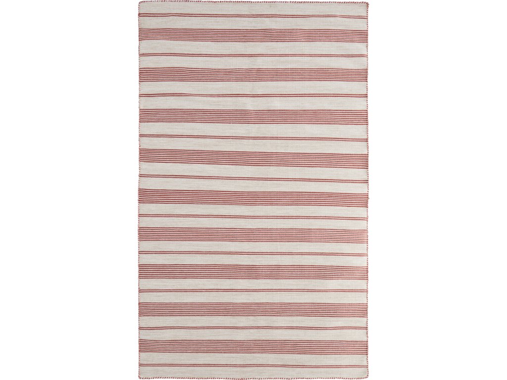 Duprine Transitional Stripes, Pink/Ivory, 2' x 3' Accent Rug - main image