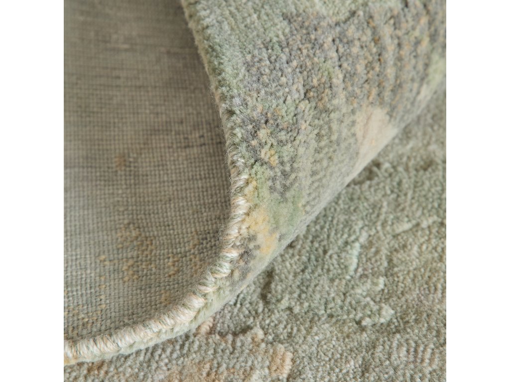 Jaxson Modern Abstract, Ivory/Green/Orange, 8' x 10' Area Rug - image 8