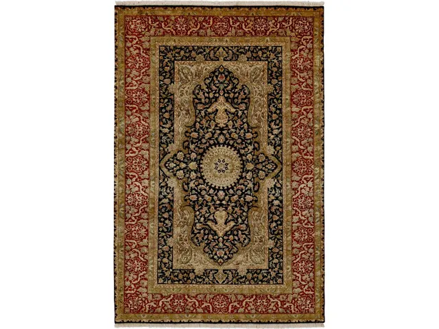 Sophia BLACK/RUST Rug
