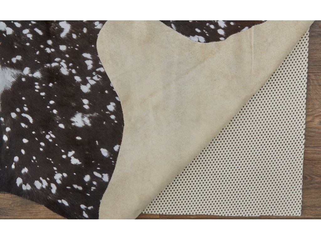 Ellyse Transitional Animal Print, Silver/Brown, Large Shaped Rug - image 4