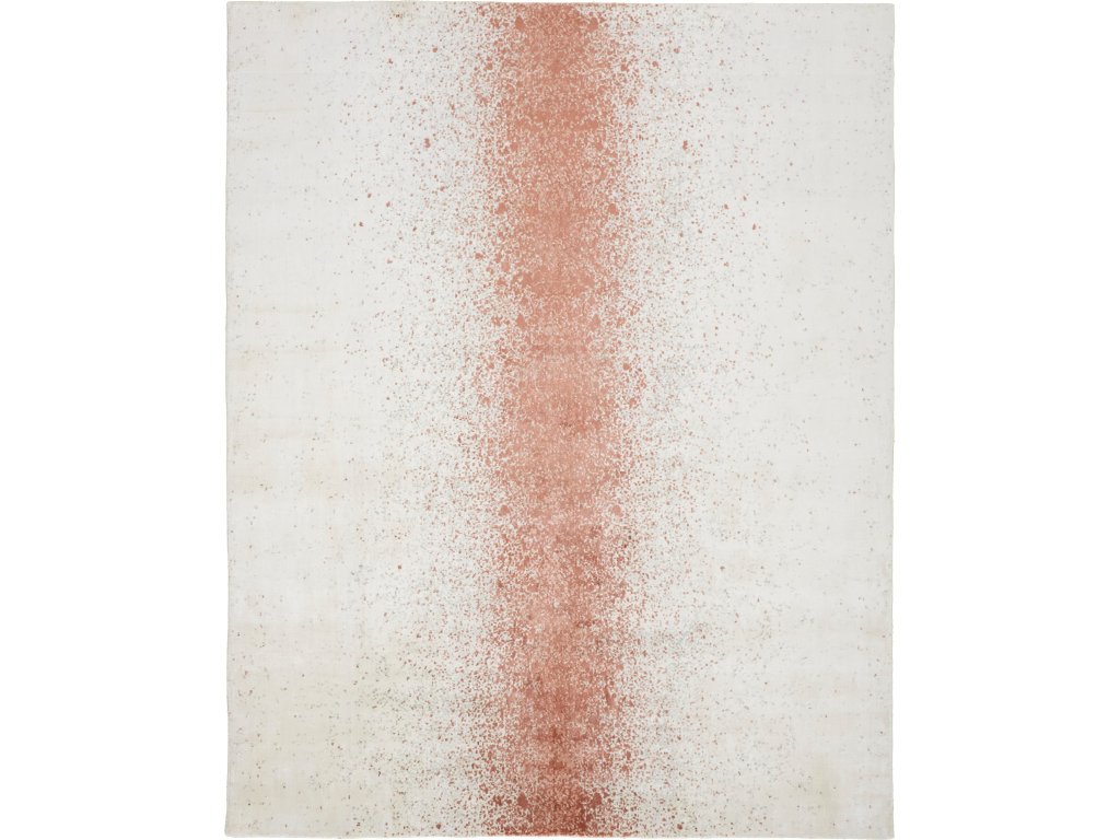 Grier Modern Gradient and Ombre, Ivory/Orange/Gray, 8' x 10' Area Rug - main image