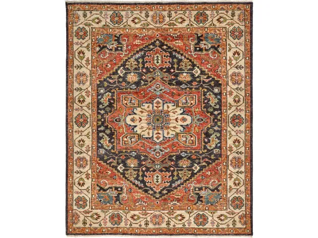 Carrington RUST/CHARCOAL Rug
