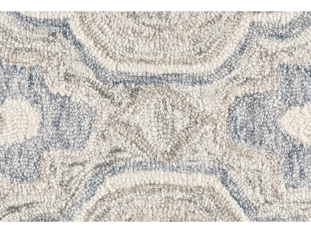 Rhett Transitional Medallion, Taupe/Blue/Gray, 2' x 3' Accent Rug - image 3