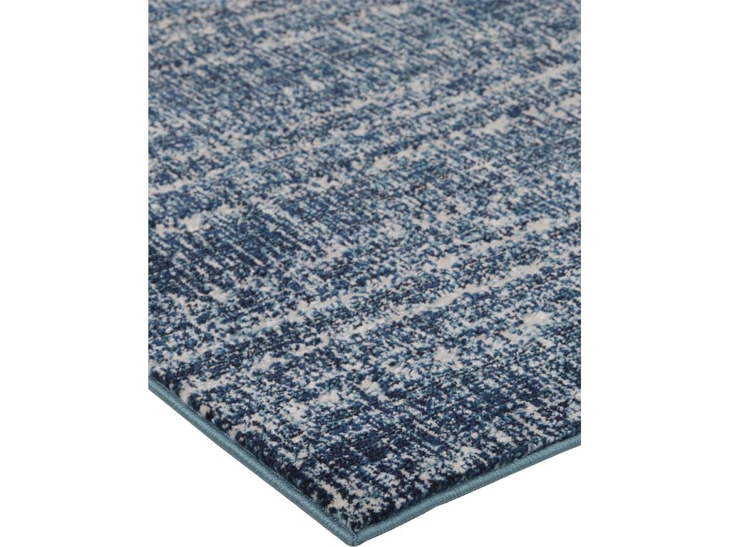 Remmy Transitional Solid, Blue/Ivory, 10' x 13'-2" Area Rug - image 2