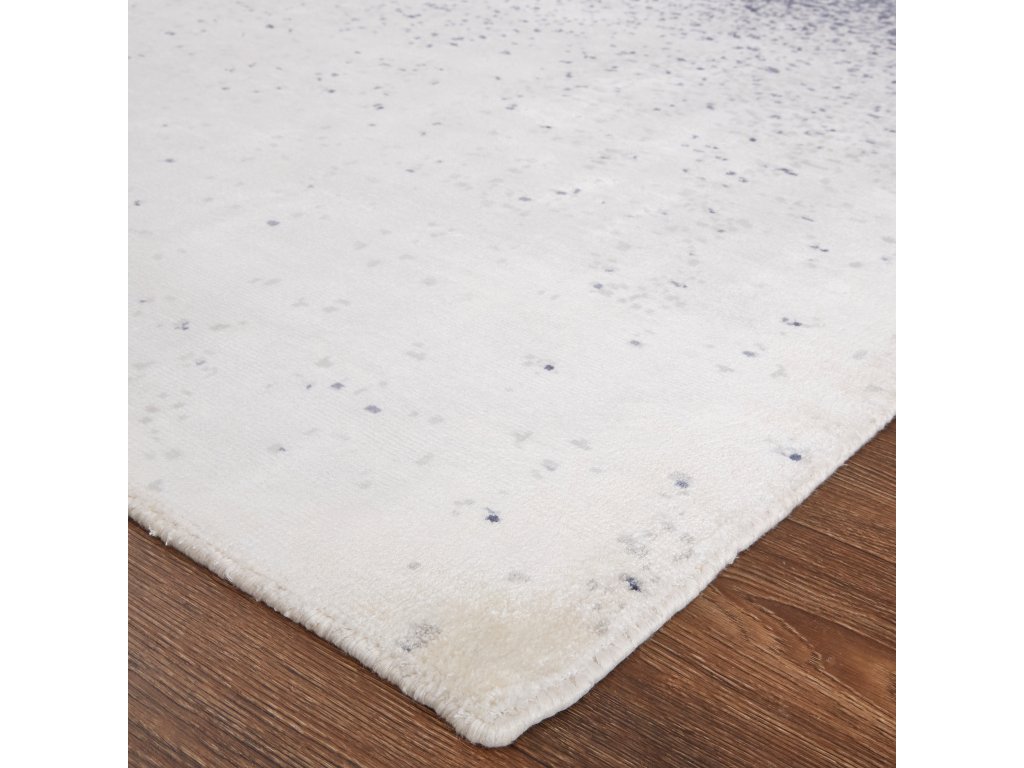 Grier Modern Gradient and Ombre, Ivory/Blue/Gray, 8' x 10' Area Rug - image 4