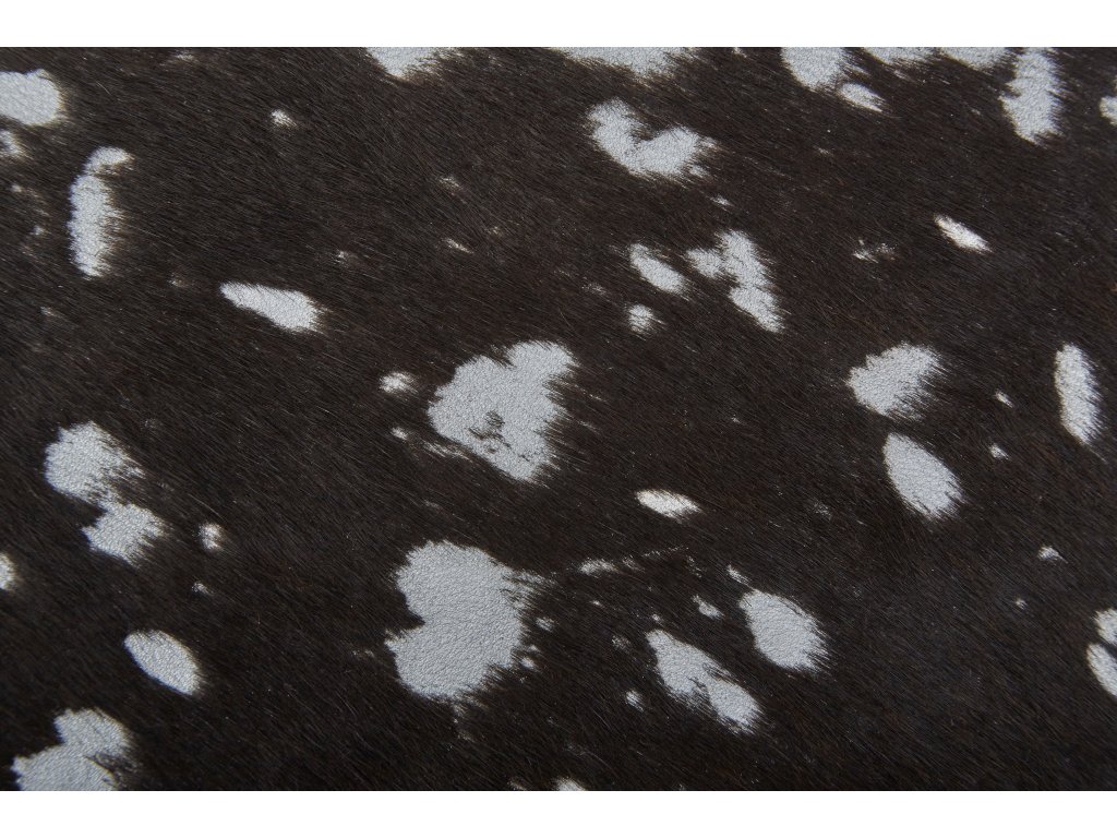 Ellyse Transitional Animal Print, Silver/Brown, Large Shaped Rug - image 6
