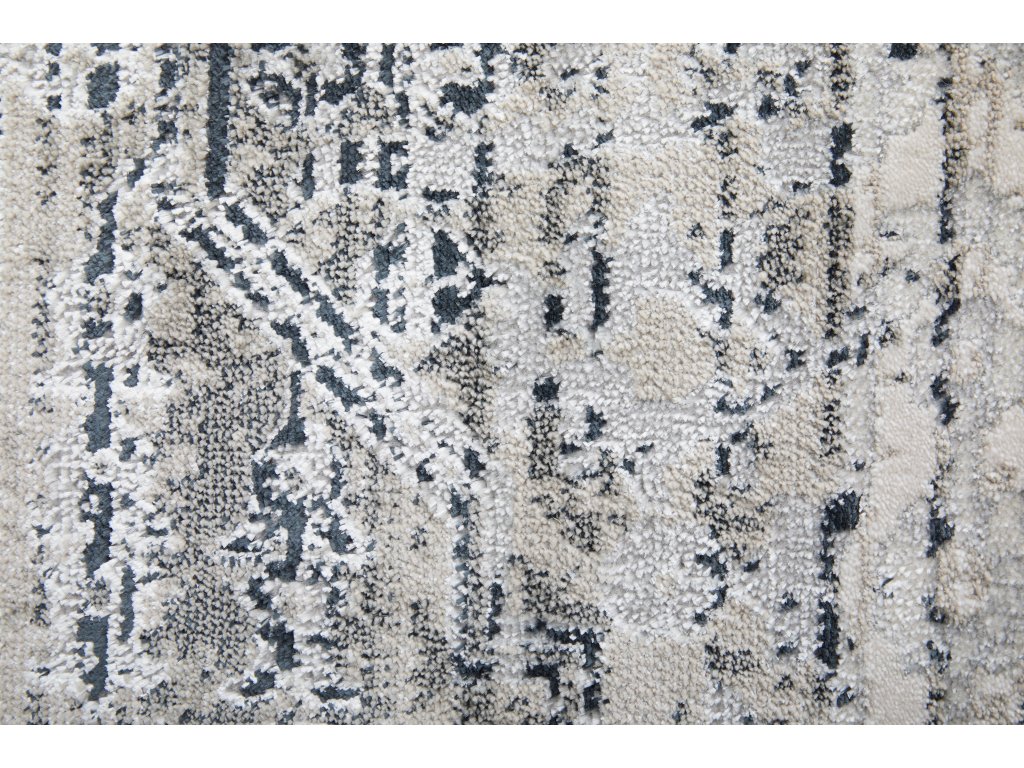 Macklaine Transitional Distressed, Taupe/Black/Ivory, 12' x 15' Area Rug - image 7