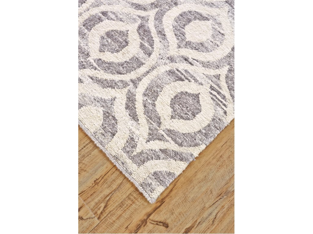 Sabrine Transitional Distressed, Gray/Ivory, 5'-6" x 8'-6" Area Rug - image 2