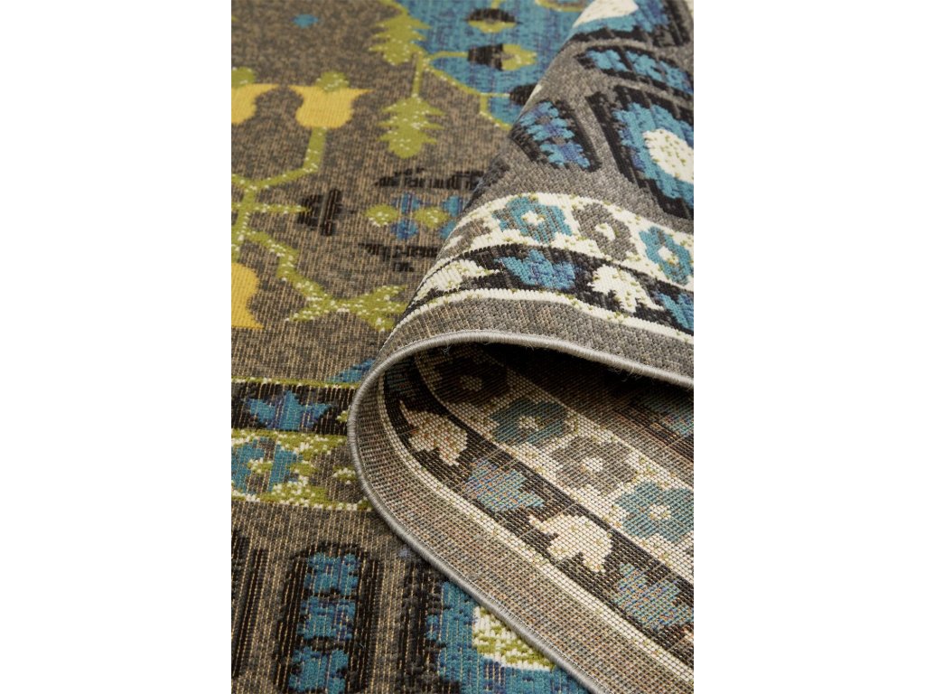 Rhett Transitional Geometric, Ivory/Green/Tan, 8' x 10' Area Rug - image 6