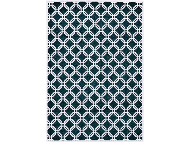 Saphir Mira TEAL/WHITE Rug