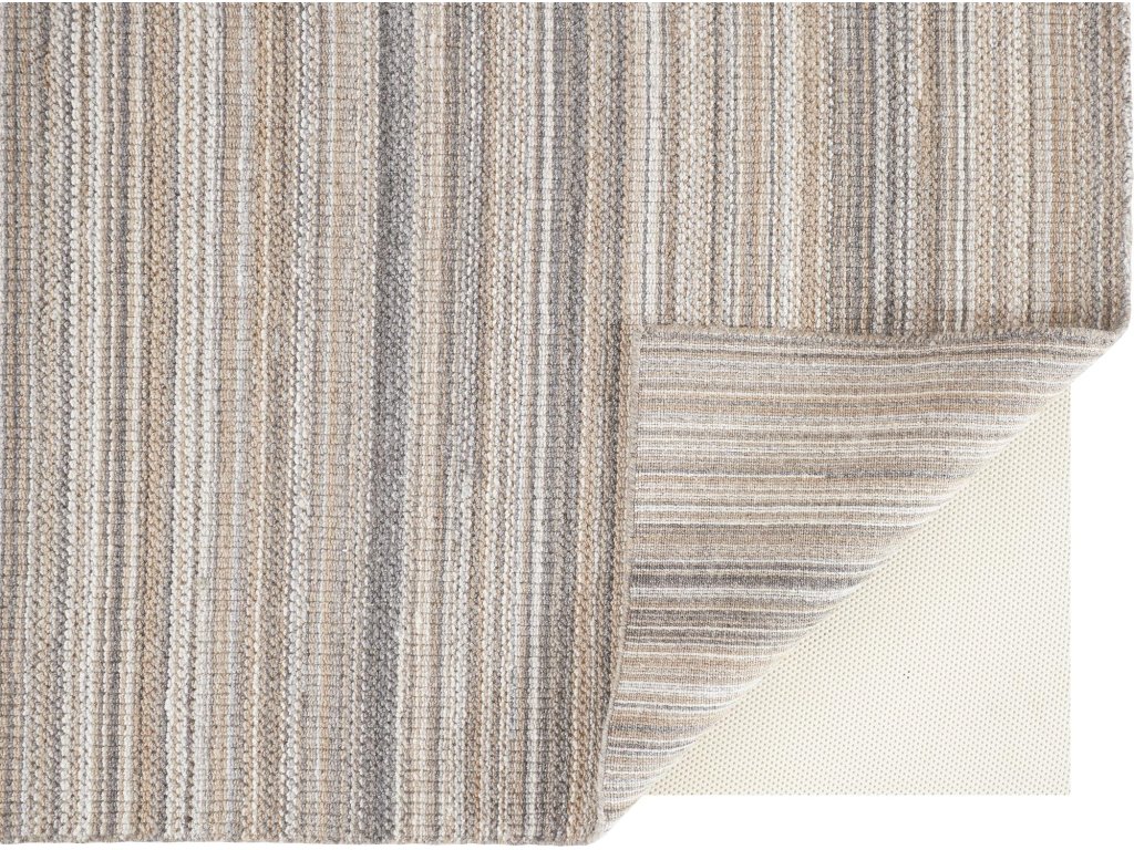 Keaton Transitional Solid, Brown/Taupe, 5' x 8' Area Rug - image 3